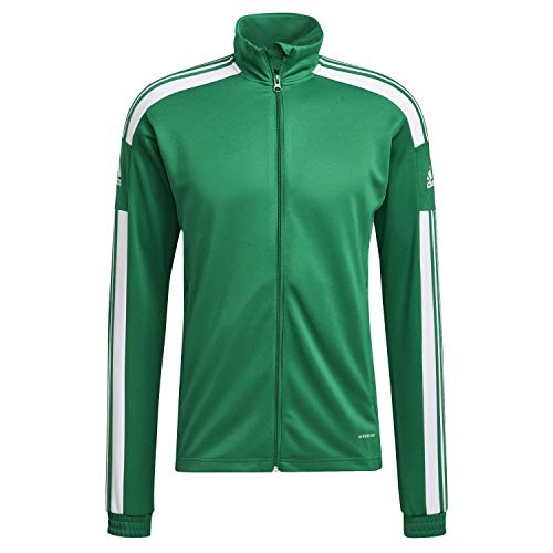 Adidas Squadra 21 Training Track Tracksuit Jacket Giacca, Team Green/White, 3XL Uomo