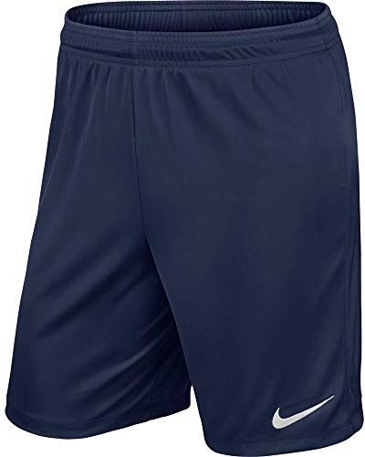 Nike Park Ii Knit Short Nb, Pantaloncini Da Calcio Uomo, Blu (Midnight Navy/White/410)., XXL