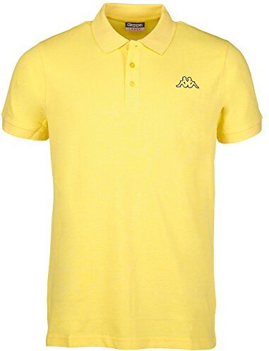 Kappa Peleot, Maglietta a Maniche Corte Polo, Giallo Aspen Gold, M