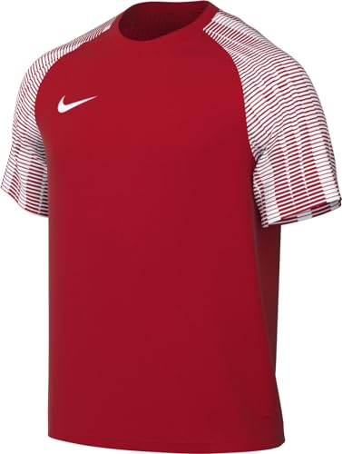 Nike M NK DF Academy JSY SS T-Shirt Uomo University Red/White/White Taglia S