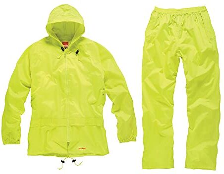 Scruffs Tuta impermeabile, taglia L, colore: Giallo