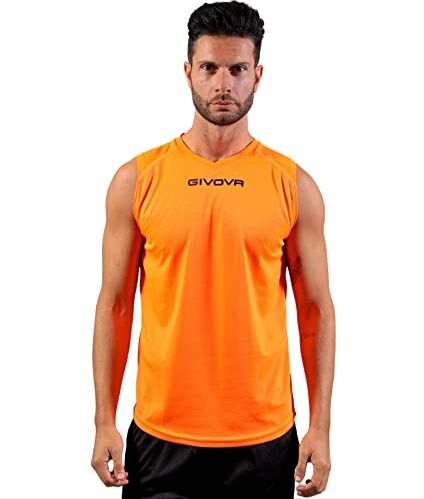 GIVOVA Shirt Smanicato One Arancio Fluo