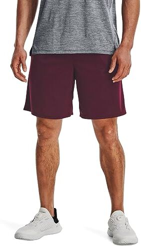 Under Armour Pantaloncini Tech Mesh, Uomo, Marrone Scuro / / Nero, S/M