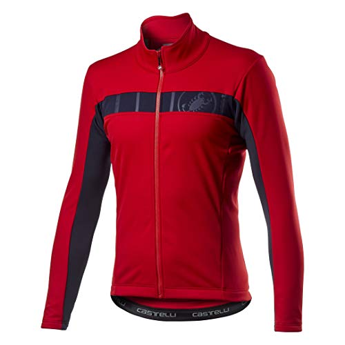 CASTELLI 4520506-023 MORTIROLO VI JACKET Giacca RED/SAVILE BLUE 3XL