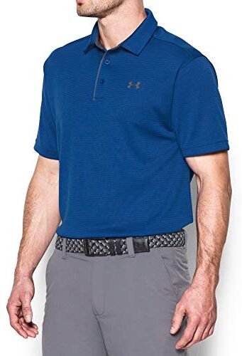 Under Armour Tech Polo Uomo, Blu (Royal/Graphite 400), XXL Tall