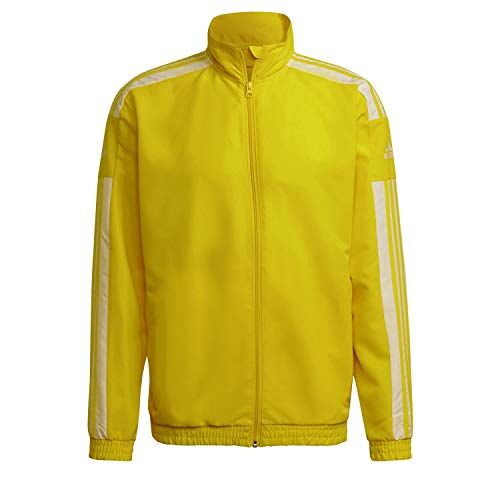 Adidas Squadra 21 Presentation Track Tracksuit Jacket, Giacca Uomo, Team Yellow/White, XL