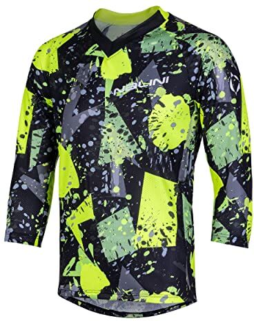 NALINI AIS Hill Unisex Adult T-Shirt Nero/Giallo M