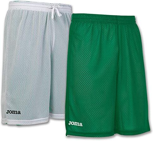 Joma Pantaloncini  Rookie 100529 Uomo, Pantaloncini da basket reversibili, verde, M