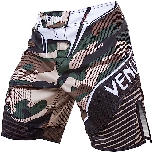 VENUM Pantaloncini da Allenamento Hero, Camouflage nei Toni del Marrone, Uomo, Training Shorts Camo Hero, Green/Brown, XL