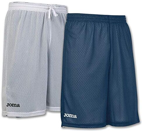 Joma Pantaloncini  Rookie 100529 Uomo, Pantaloncini da basket reversibili, blu, L