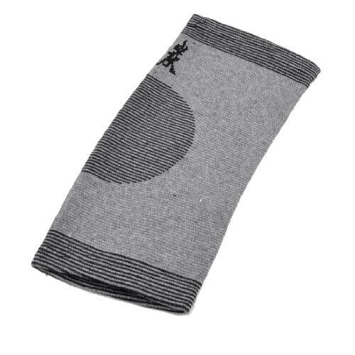 Cotone misto maglione stile uomo sport Stretch ginocchia supporto sleeve grigio nero