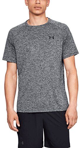 Under Armour UA Tech 2.0 SS Tee, T-Shirt Uomo, Nero, S