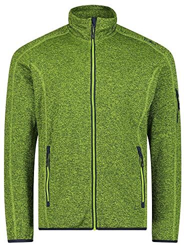 CMP Giacca in Knit-Tech da Uomo, Lime-Darker, 46