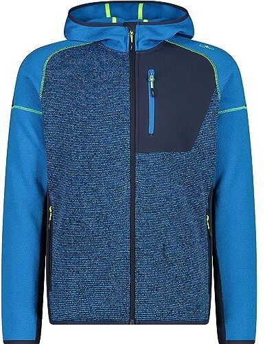 CMP , Giacca Uomo Cappuccio Fisso, River-B. Blue, 52