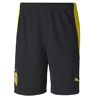 Puma BVB Shorts Replica, Pantaloncini Uomo, Black-Cyber Yellow, XL