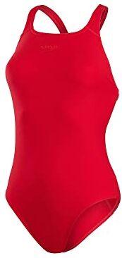 Speedo Eco Endurance+ Medalist Costume intero, Donna, Fed Rosso, 42 IT