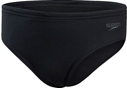 Speedo Bambino Eco Endurance+ 6.5cm Costume a slip, Nero, 5-6 Anni