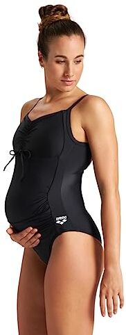 Arena W Pregnancy Suit One Piece R, Swimsuit Women's, Black, 44