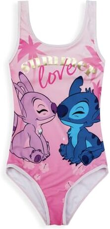 Disney Costume da Bagno Intero Stitch 1 Pezzo Mare per Bambina 6663