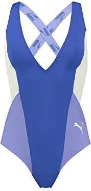 Puma Swimsuit  Costume da Bagno, Viola (Elektro Purple), L Donna