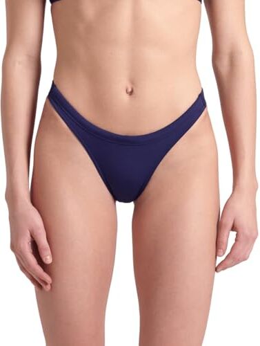 Arena Women's Team Swim Bottom Solid, Slip Donna, Navy-white, 48