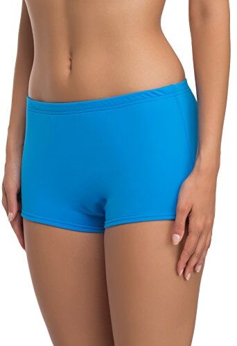 Merry Style Costume a Pantaloncino Nuoto Donna L23L1 (Blu (60009), IT 44 = DE 38)