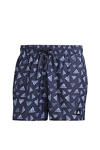 Adidas BOS AOP CLX VSL Costume da Nuoto Shadow Navy/Blue Dawn S