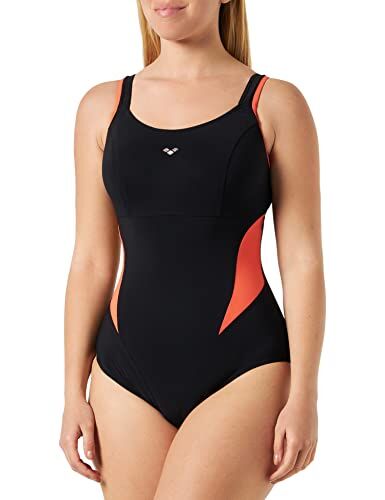 Arena Makimurax Low C Cup, Intero Donna, Black-peonia Red, 54