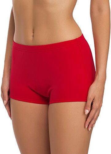 Merry Style Costume a Pantaloncino Nuoto Donna L23L1 (Rosso (4186), IT 40 = DE 34)