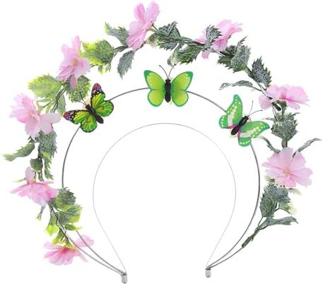 Generic Divina Pasqua fata fascia per costume accessorio per donne Cosplay BrU588 (verde, taglia unica)