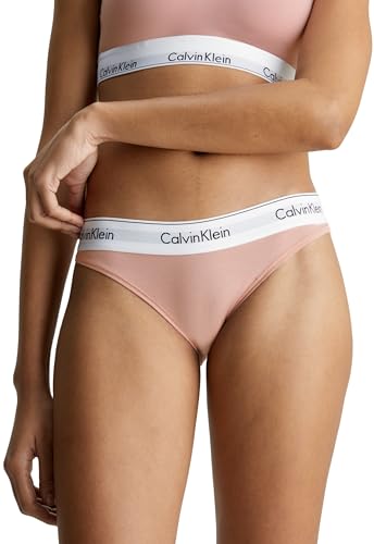 Calvin Klein Bikini , Mutandine bikini Donna, Rosa (Subdued), XS