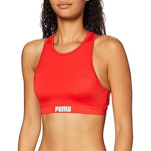 Puma High NCK T, Costumi da bagno Donna, Rosso, XL Puma High NCK T, Costumi da bagno Donna, Rosso, XL