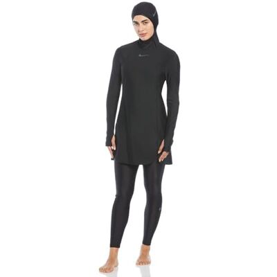 Nike Swimwear Costume a Due Pezzi, Black, XS Donna Nike Swimwear Costume a Due Pezzi, Black, XS Donna