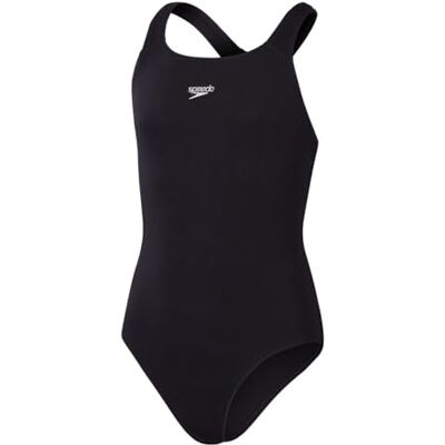 Speedo Donna Costume da bagno Eco Endurance+ Medalist Vestibilità atletica Modello classico Tessuto riciclato Resistenza al cloro Extra flessibilità Black 42 Speedo Donna Costume da bagno Eco Endurance+ Medalist Vestibilità atletica Modello classico Tessuto riciclato Resistenza al cloro Extra flessibilità Black 42