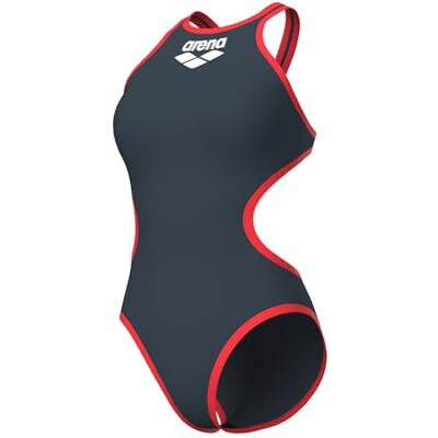 Arena One Big Logo Costume da Bagno Intero da Donna, Costume da Bagno ad Asciugatura Rapida, Costume Sportivo in Tessuto MaxLife Eco con Massima Resistenza al Cloro e Protezione UV UPF 50+ Arena One Big Logo Costume da Bagno Intero da Donna, Costume da Bagno ad Asciugatura Rapida, Costume Sportivo in Tessuto MaxLife Eco con Massima Resistenza al Cloro e Protezione UV UPF 50+