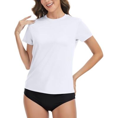 MeetHoo Rash Guard Donna Costume da Bagno da Donna Donna MeetHoo Rash Guard Donna Costume da Bagno da Donna Donna