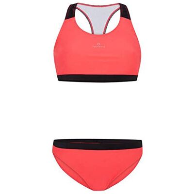 TECNOPRO Bikini Rafaela Bikini da Donna, Donna, Redlight/Black, 40 TECNOPRO Bikini Rafaela Bikini da Donna, Donna, Redlight/Black, 40