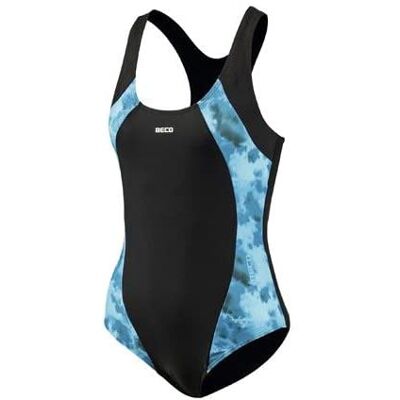 Beco Maxpower Costume Intero da Donna, Donna, , Petrolio/Nero, 42 Beco Maxpower Costume Intero da Donna, Donna, , Petrolio/Nero, 42