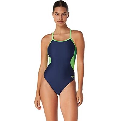 Speedo Swimsuit One Piece Powerflex Flyback Solid Adult Team Colors Costume Intero Donna Speedo Swimsuit One Piece Powerflex Flyback Solid Adult Team Colors Costume Intero Donna