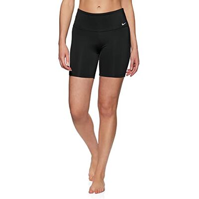 Nike 6" Kick Short Costume da Bagno da Donna, Donna, Costume da Bagno, , Nero, XXL Nike 6" Kick Short Costume da Bagno da Donna, Donna, Costume da Bagno, , Nero, XXL