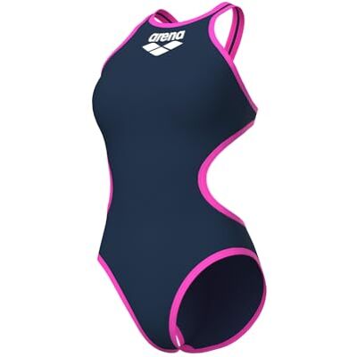 Arena One Big Logo Costume da Bagno Intero da Donna, Costume da Bagno ad Asciugatura Rapida, Costume Sportivo in Tessuto MaxLife Eco con Massima Resistenza al Cloro e Protezione UV UPF 50+ Arena One Big Logo Costume da Bagno Intero da Donna, Costume da Bagno ad Asciugatura Rapida, Costume Sportivo in Tessuto MaxLife Eco con Massima Resistenza al Cloro e Protezione UV UPF 50+