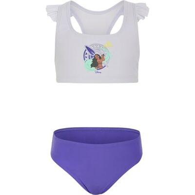 Adidas Bambine e Ragazze Disney Bikini Set Kids Swimwear, Frozen Purple/Solar Purple, 4-5 Years Adidas Bambine e Ragazze Disney Bikini Set Kids Swimwear, Frozen Purple/Solar Purple, 4-5 Years