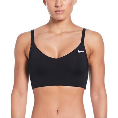 Nike Swimwear Costume a Due Pezzi, Black, L Donna Nike Swimwear Costume a Due Pezzi, Black, L Donna