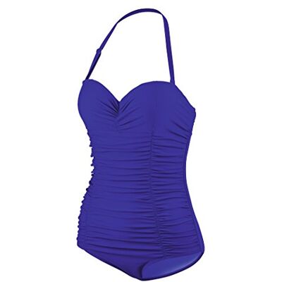 Beco Donna Cinghia di Costume da Bagno, Coppa B Beachwear sui Costumi da Bagno, Donna, Bügel-Badeanzug, B-Cup Beachwear, Blau, 48 Beco Donna Cinghia di Costume da Bagno, Coppa B Beachwear sui Costumi da Bagno, Donna, Bügel-Badeanzug, B-Cup Beachwear, Blau, 48