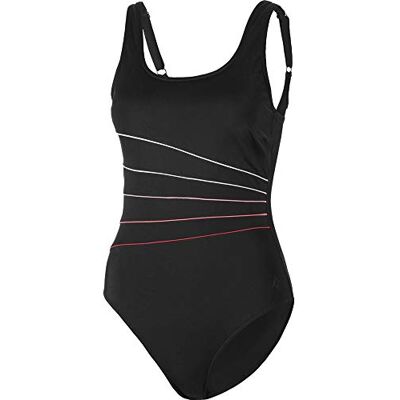 TECNOPRO Bikini Freni II Bikini da Donna, Donna, Black/Red, 40B TECNOPRO Bikini Freni II Bikini da Donna, Donna, Black/Red, 40B
