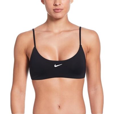 Nike Swimwear Costume a Due Pezzi, Black, XL Donna Nike Swimwear Costume a Due Pezzi, Black, XL Donna