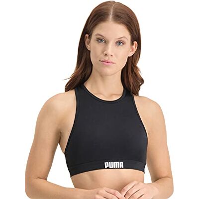 Puma High NCK T, Costumi da bagno Donna, Nero, M Puma High NCK T, Costumi da bagno Donna, Nero, M