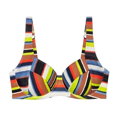 Triumph Donna Summer Mix & Match W 01 pt, Bikini top, BLUE DARK COMBINATION, 46 / B Triumph Donna Summer Mix & Match W 01 pt, Bikini top, BLUE DARK COMBINATION, 46 / B