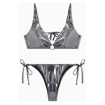 Emporio Armani Triangle+Brazilian Bikini Set di Bikini Donna Emporio Armani Triangle+Brazilian Bikini Set di Bikini Donna