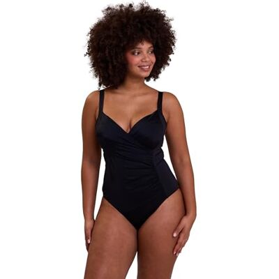 Sans Complexe Costume Intero con Ferretto, Nero Aruba, Nero, 5C Sans Complexe Costume Intero con Ferretto, Nero Aruba, Nero, 5C